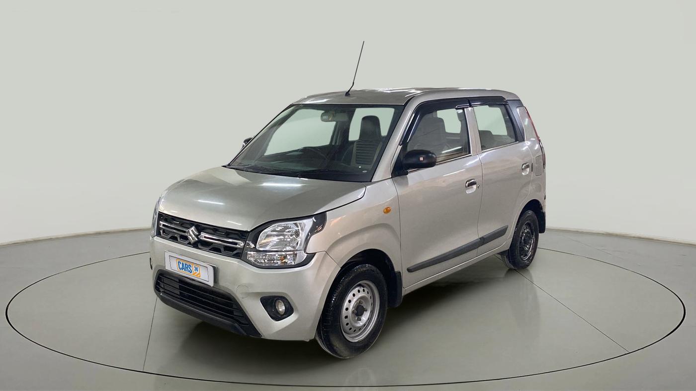 2020 Maruti New Wagon-R LXI CNG (O) 1.0, CNG, Manual, 41,244 km, Left Front Diagonal