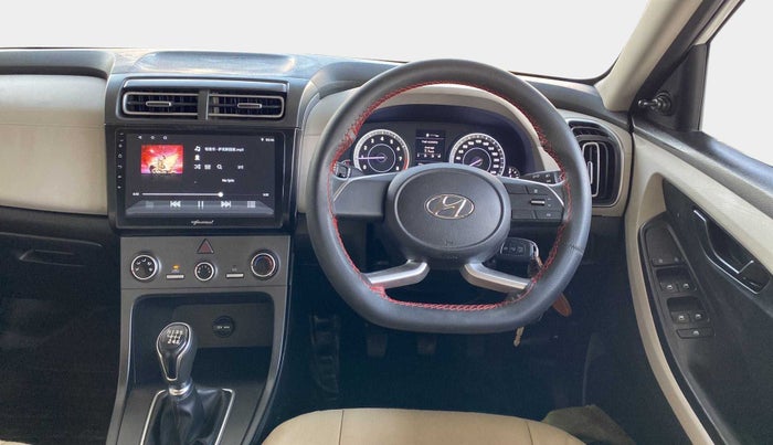 2022 Hyundai Creta E 1.5 PETROL, Petrol, Manual, 1,480 km, Steering Wheel Close Up