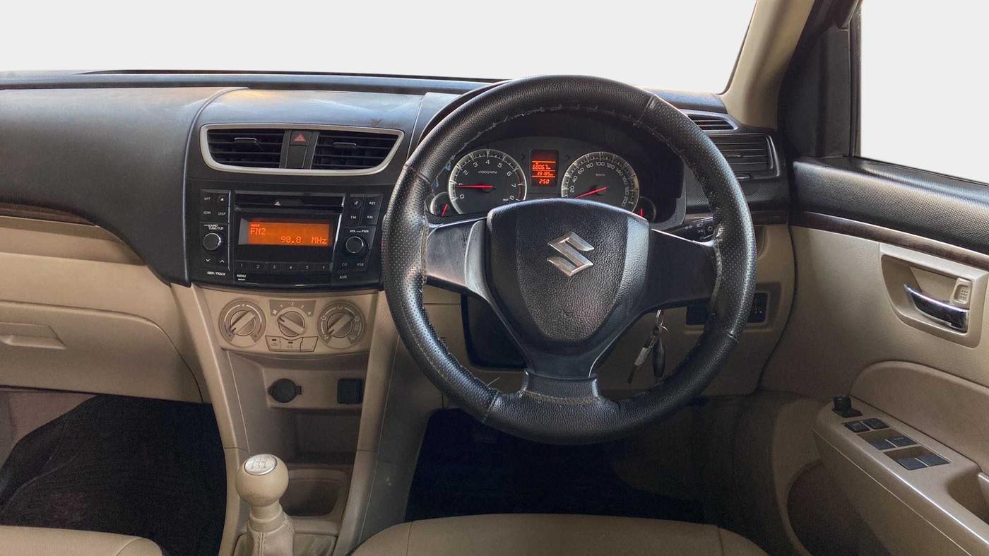 2016 Maruti Swift Dzire VXI, Petrol, Manual, 39,219 km, Steering Wheel Close Up