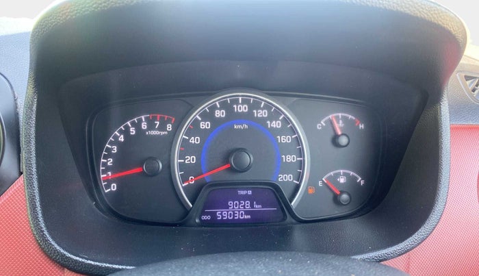2016 Hyundai Grand i10 SPORTZ 1.2 KAPPA SPECIAL EDITION, Petrol, Manual, 59,032 km, Odometer Image