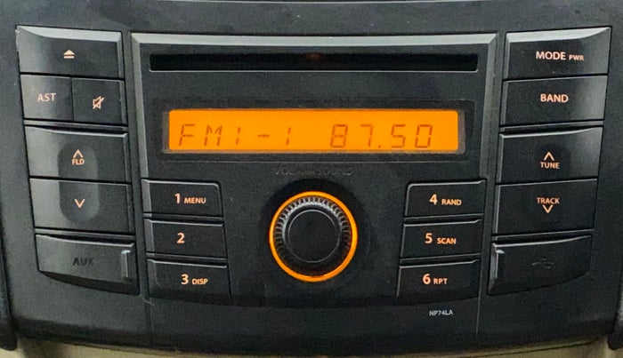2014 Maruti Swift Dzire VXI, Petrol, Manual, 50,139 km, Infotainment System