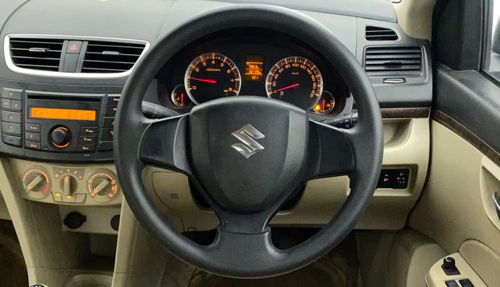 2014 Maruti Swift Dzire VXI, Petrol, Manual, 50,139 km, Steering Wheel Close Up