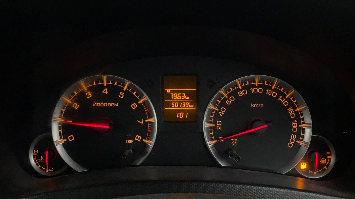 2014 Maruti Swift Dzire VXI, Petrol, Manual, 50,139 km, Odometer Image