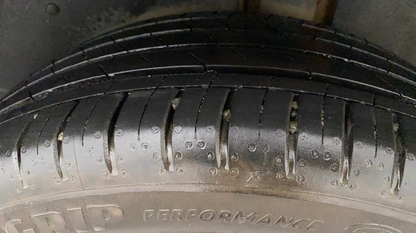 2022 MG HECTOR SHARP 1.5 PETROL CVT, Petrol, Automatic, 12,527 km, Left Rear Tyre Tread