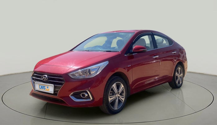 2019 Hyundai Verna 1.6 VTVT SX (O) AT, Petrol, Automatic, 25,059 km, Left Front Diagonal