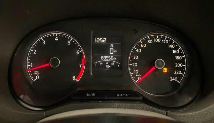 2016 Volkswagen Vento HIGHLINE 1.6 MPI, Petrol, Manual, 84,043 km, Odometer Image