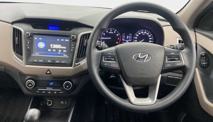 2016 Hyundai Creta SX PLUS 1.6 PETROL, Petrol, Manual, 24,153 km, Steering Wheel Close Up