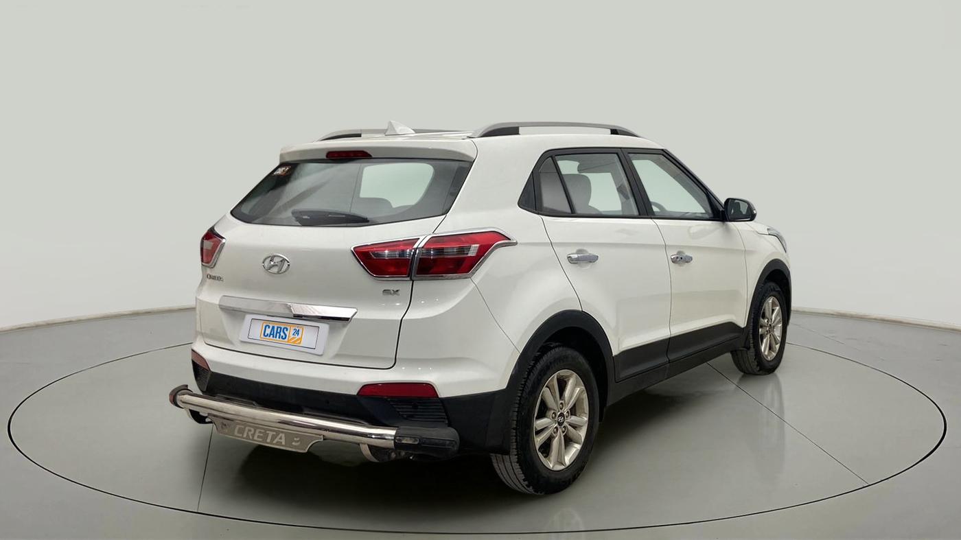 2016 Hyundai Creta SX PLUS 1.6 PETROL, Petrol, Manual, 24,153 km, Right Back Diagonal