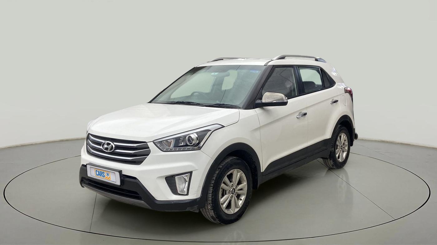 2016 Hyundai Creta SX PLUS 1.6 PETROL, Petrol, Manual, 24,153 km, Left Front Diagonal