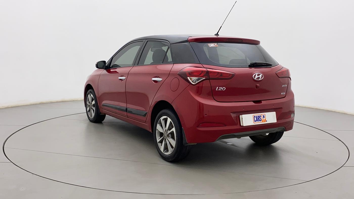 2015 Hyundai Elite i20 ASTA 1.4 CRDI, Diesel, Manual, 50,647 km, Left Back Diagonal