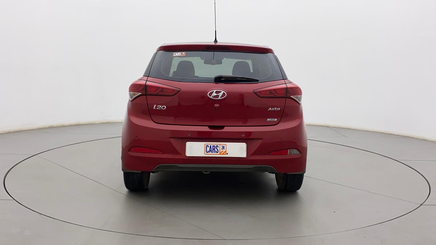 2015 Hyundai Elite i20 ASTA 1.4 CRDI, Diesel, Manual, 50,647 km, Back/Rear