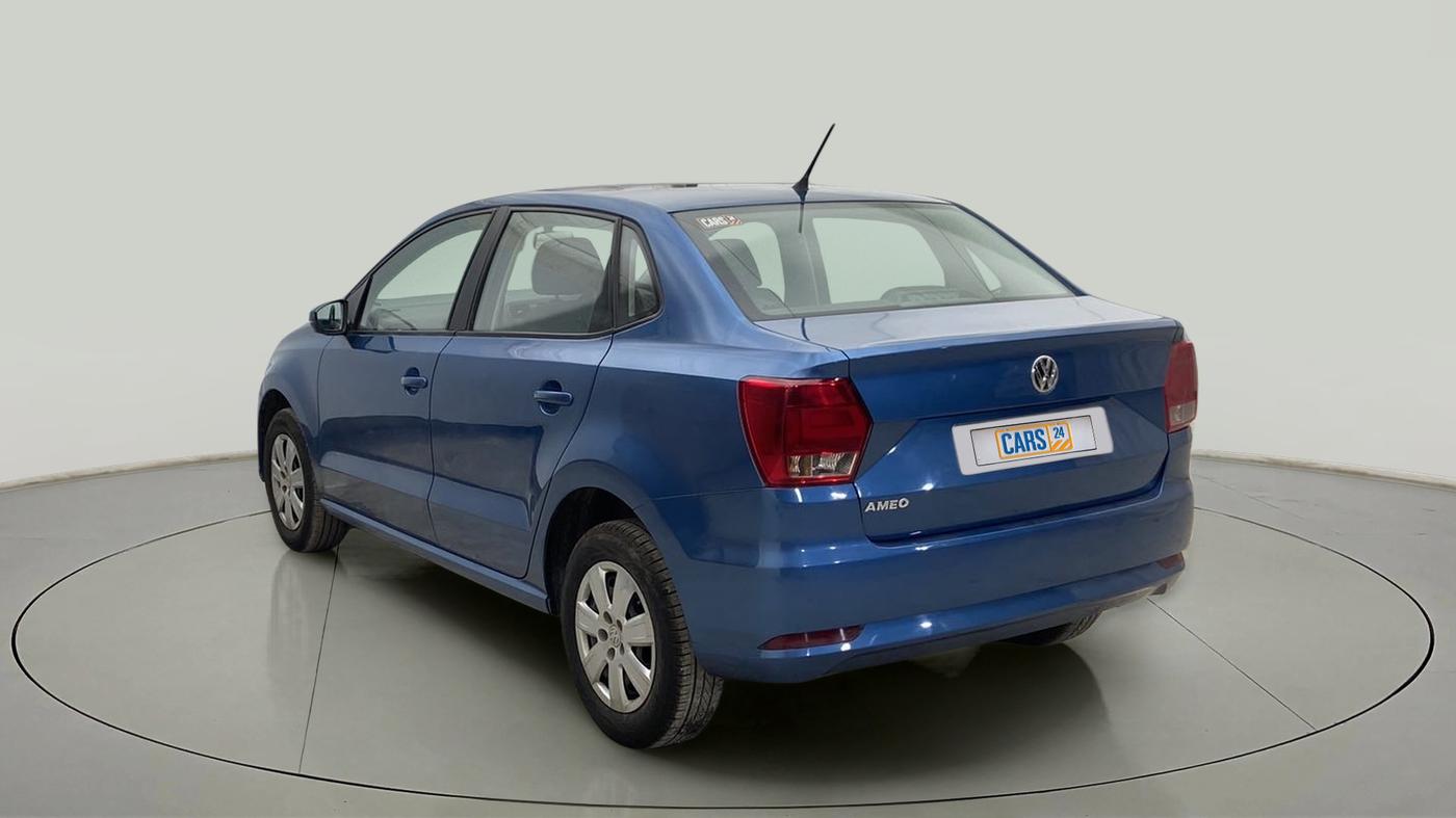 2018 Volkswagen Ameo TRENDLINE 1.0L, Petrol, Manual, 67,051 km, Left Back Diagonal