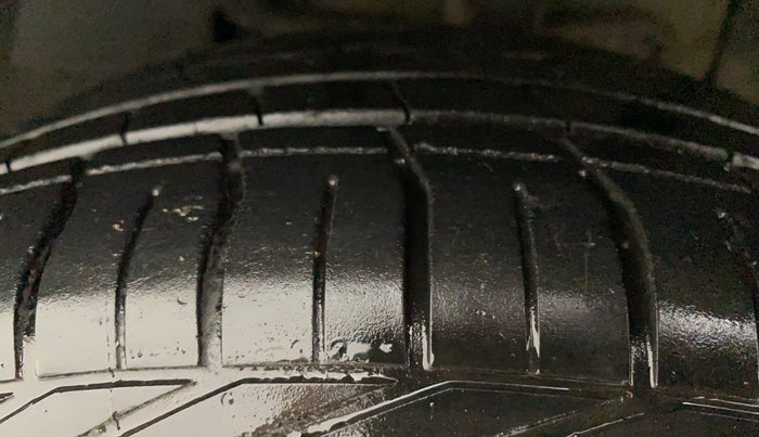 2018 Tata NEXON XZA PLUS DIESEL, Diesel, Automatic, 40,909 km, Left Front Tyre Tread