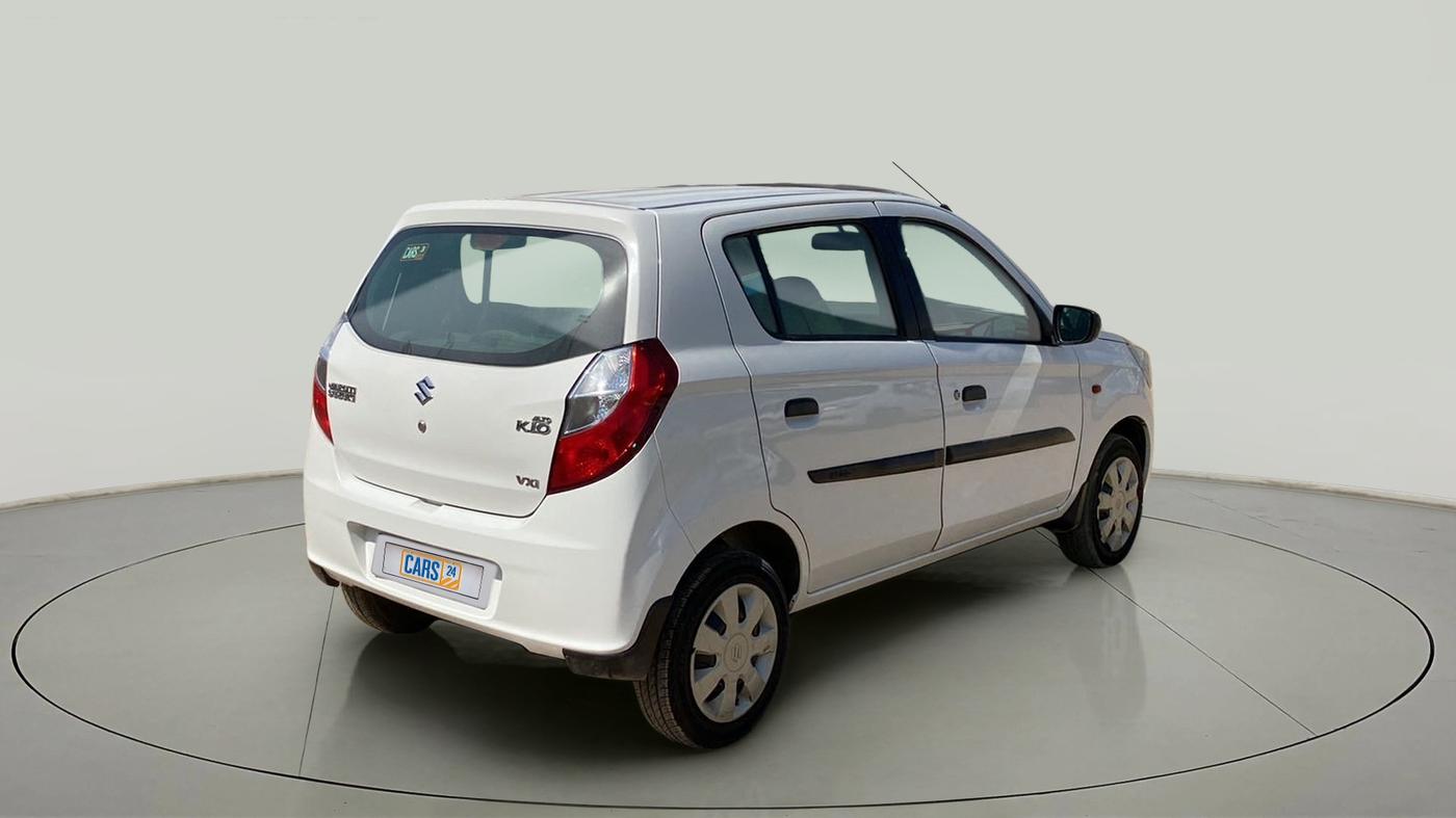 2016 Maruti Alto K10 VXI, Petrol, Manual, 84,911 km, Right Back Diagonal