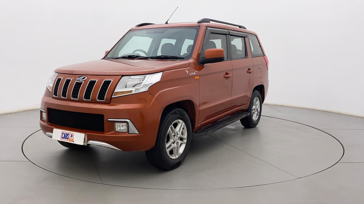 2018 Mahindra TUV 300 PLUS P8, Diesel, Manual, 1,09,111 km, Left Front Diagonal