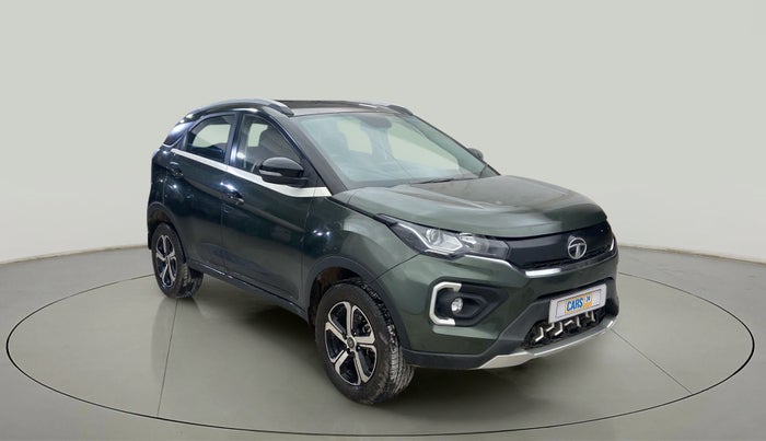 2021 Tata NEXON XZ PLUS PETROL SUNROOF, Petrol, Manual, 10,293 km, Right Front Diagonal