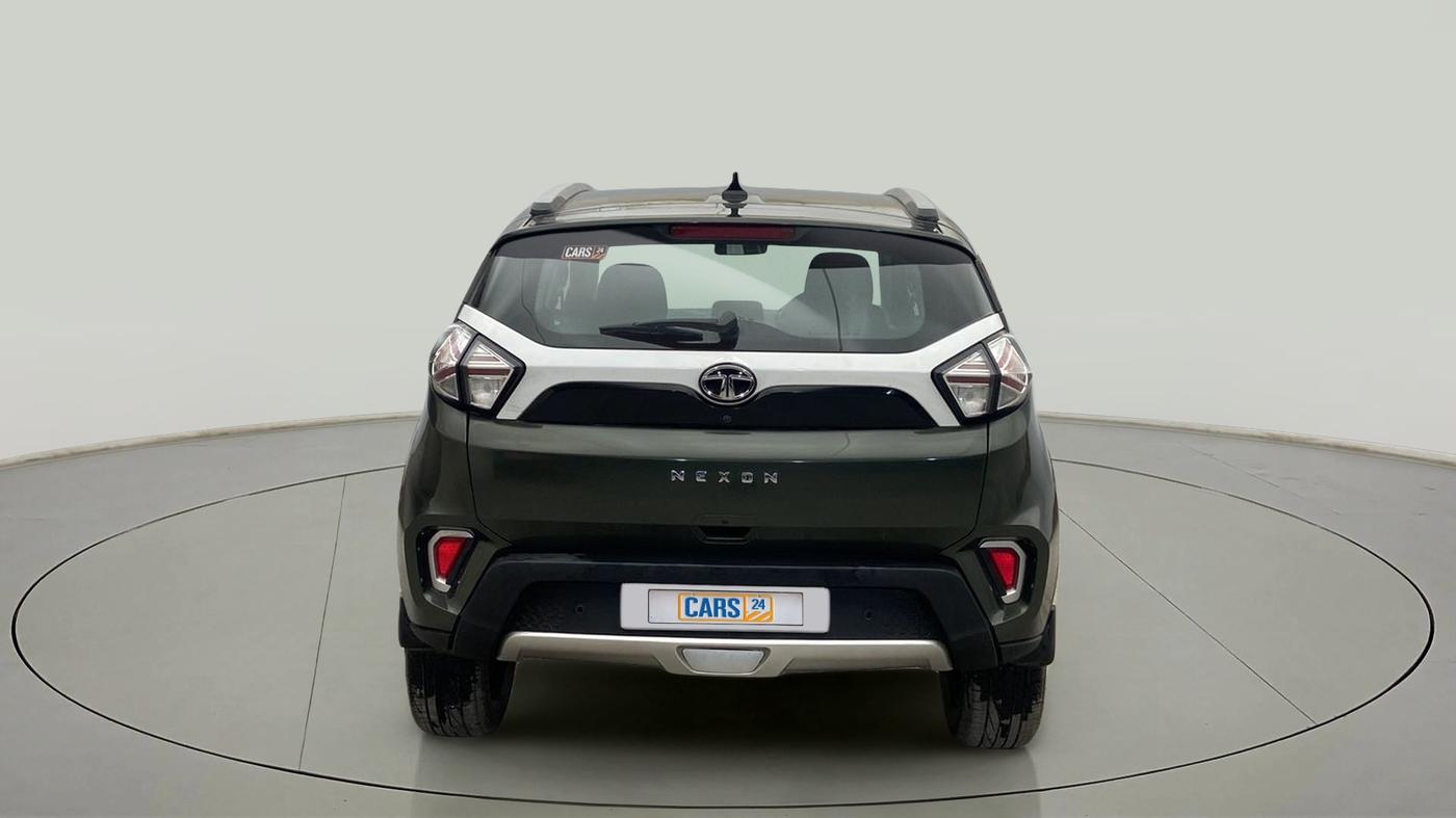 2021 Tata NEXON XZ PLUS PETROL SUNROOF, Petrol, Manual, 10,293 km, Back/Rear