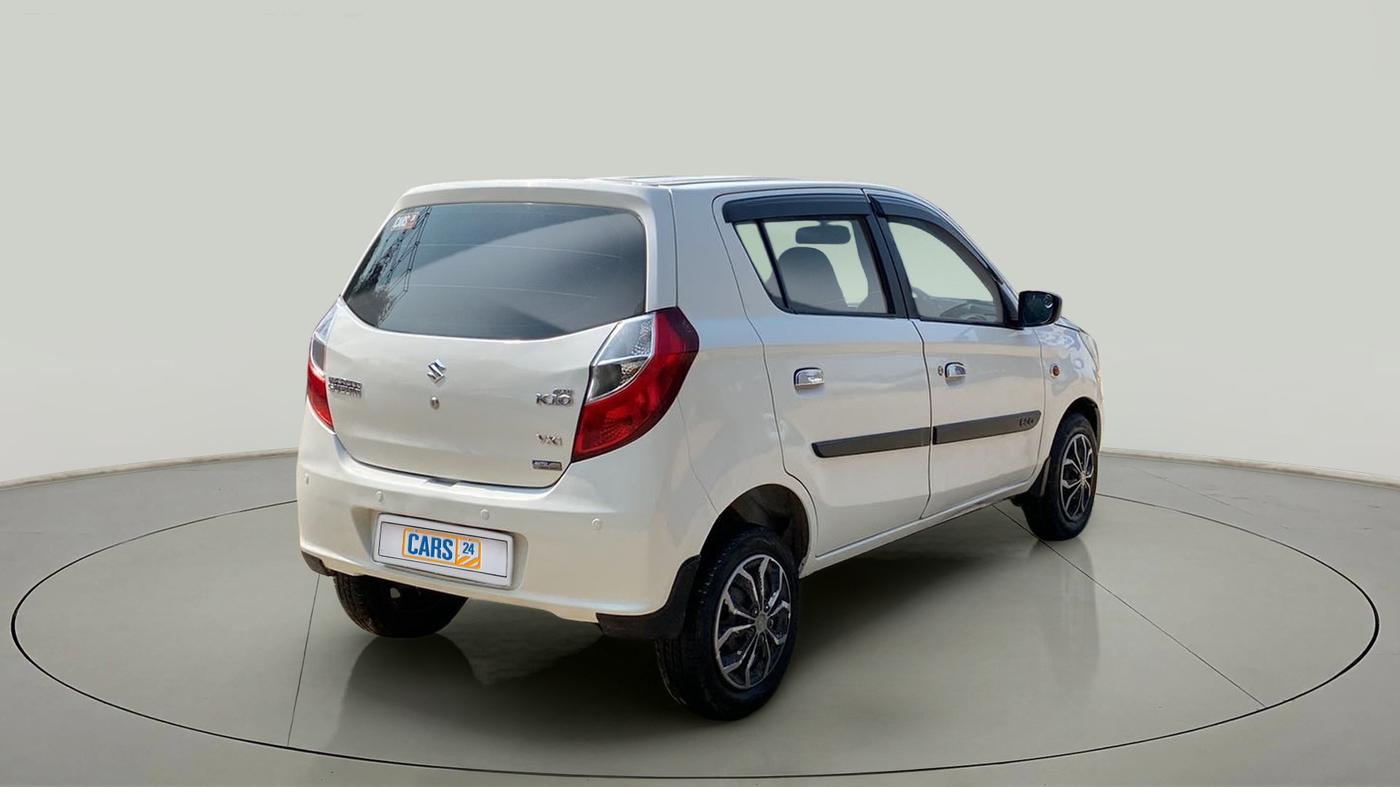 2017 Maruti Alto K10 VXI (O) AMT, Petrol, Automatic, 55,383 km, Right Back Diagonal