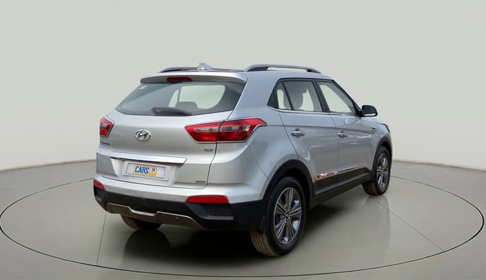 2017 Hyundai Creta SX PLUS AT 1.6 PETROL, Petrol, Automatic, 43,394 km, Right Back Diagonal