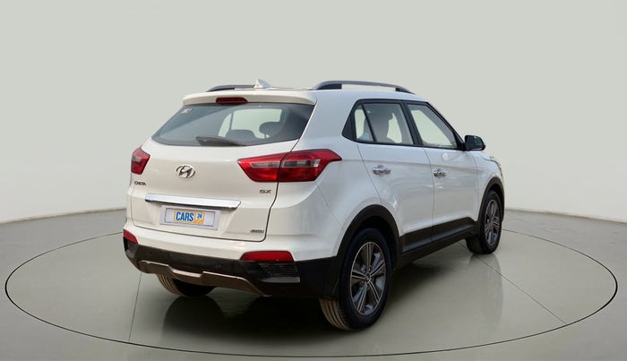 2016 Hyundai Creta SX PLUS AT 1.6 PETROL, Petrol, Automatic, 80,000 km, Right Back Diagonal
