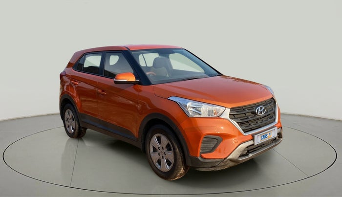 2019 Hyundai Creta E PLUS 1.6 PETROL, Petrol, Manual, 49,869 km, Right Front Diagonal