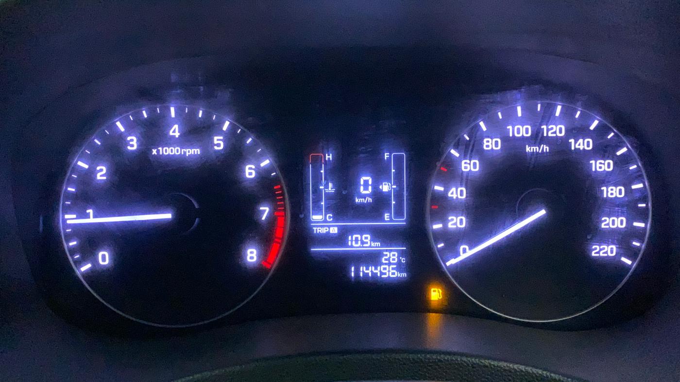 2018 Hyundai Creta E PLUS 1.6 PETROL, Petrol, Manual, 1,14,721 km, Odometer Image