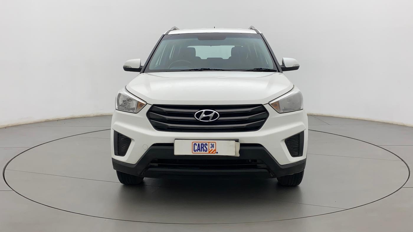 2018 Hyundai Creta E PLUS 1.6 PETROL, Petrol, Manual, 1,14,721 km, Front