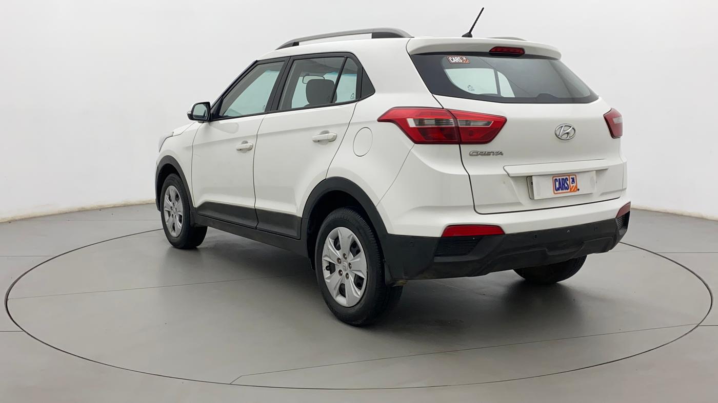 2018 Hyundai Creta E PLUS 1.6 PETROL, Petrol, Manual, 1,14,721 km, Left Back Diagonal