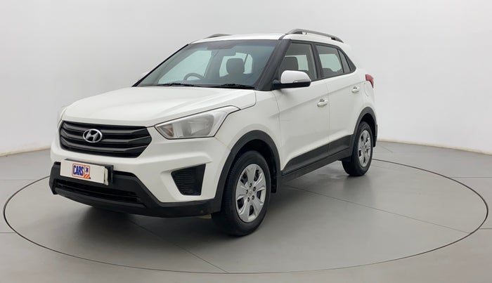 2018 Hyundai Creta E PLUS 1.6 PETROL, Petrol, Manual, 1,14,721 km, Left Front Diagonal