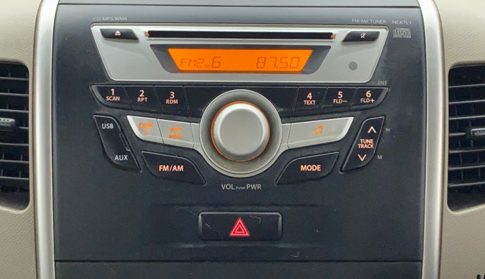 2013 Maruti Wagon R 1.0 VXI, Petrol, Manual, 50,132 km, Infotainment System