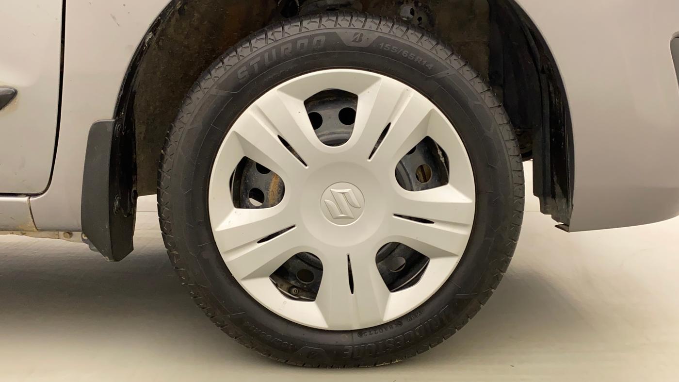 2013 Maruti Wagon R 1.0 VXI, Petrol, Manual, 50,132 km, Right Front Wheel