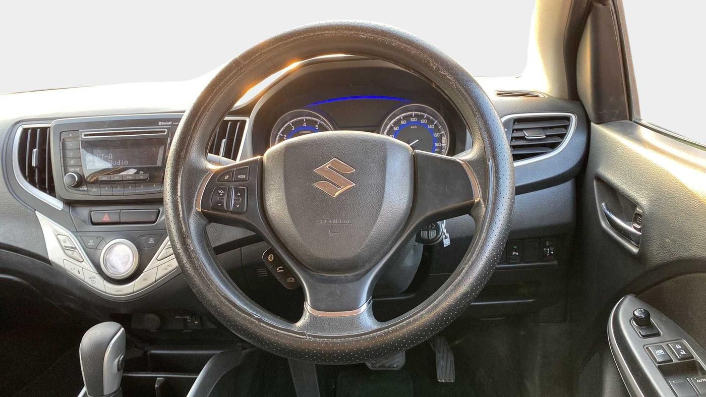 2016 Maruti Baleno DELTA CVT PETROL 1.2, Petrol, Automatic, 62,473 km, Steering Wheel Close Up