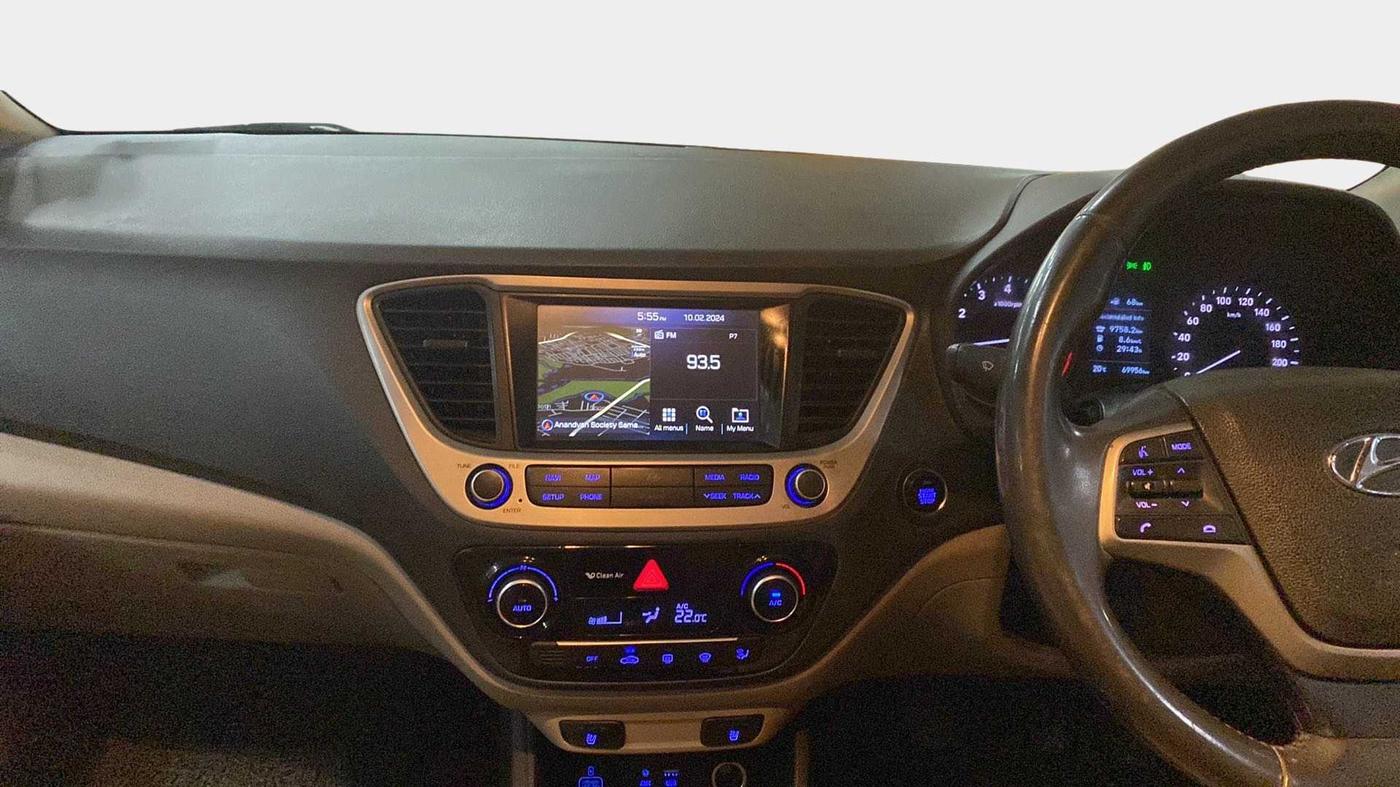 2018 Hyundai Verna 1.6 VTVT SX O, Petrol, Manual, 69,937 km, Air Conditioner