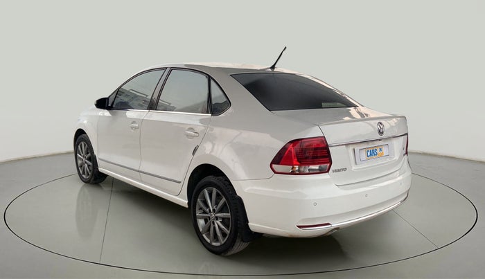 2019 Volkswagen Vento HIGHLINE PLUS 1.2 AT 16 ALLOY, Petrol, Automatic, 86,622 km, Left Back Diagonal