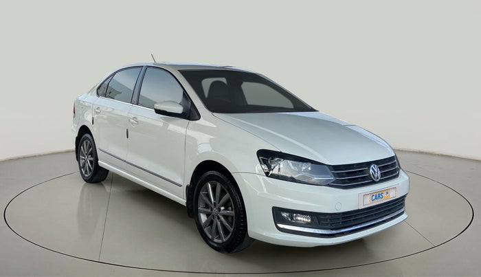 2019 Volkswagen Vento HIGHLINE PLUS 1.2 AT 16 ALLOY, Petrol, Automatic, 86,622 km, Right Front Diagonal
