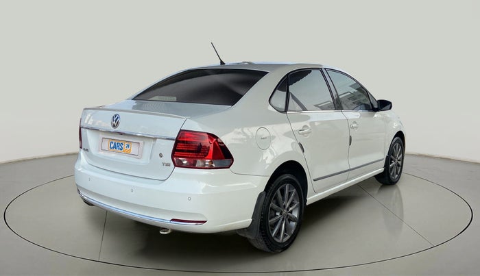 2019 Volkswagen Vento HIGHLINE PLUS 1.2 AT 16 ALLOY, Petrol, Automatic, 86,622 km, Right Back Diagonal