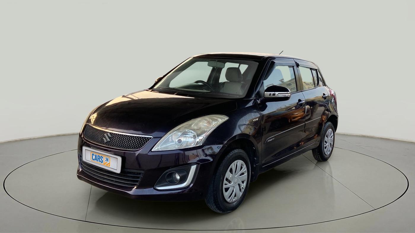 2014 Maruti Swift VXI, Petrol, Manual, 84,651 km, Left Front Diagonal
