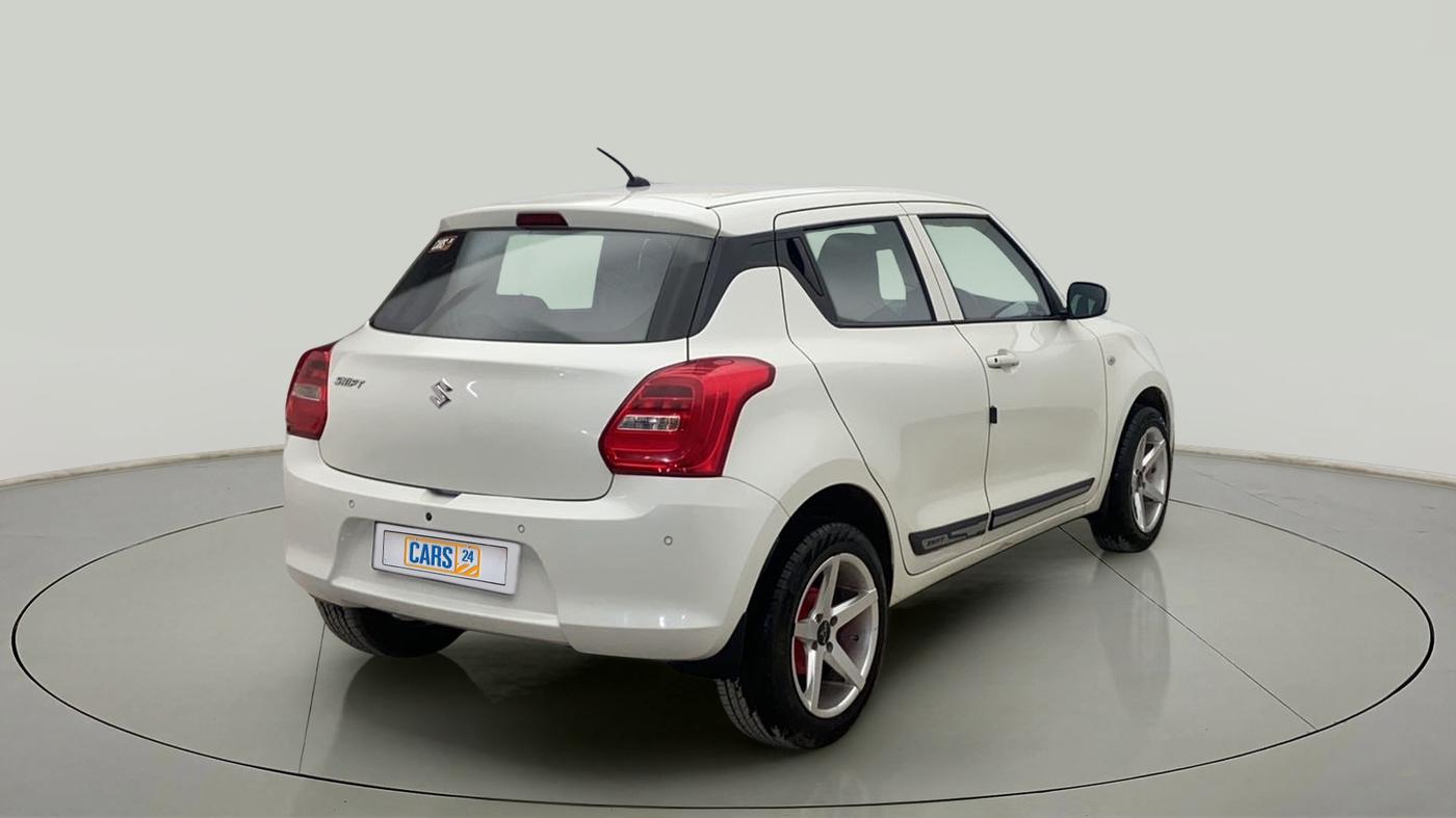 2023 Maruti Swift LXI, Petrol, Manual, 5,695 km, Right Back Diagonal