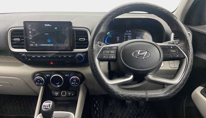 2022 Hyundai VENUE SX 1.2 PETROL, Petrol, Manual, 18,241 km, Steering Wheel Close Up