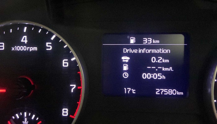 2019 KIA SELTOS HTX 1.5 PETROL, Petrol, Manual, 27,579 km, Odometer Image