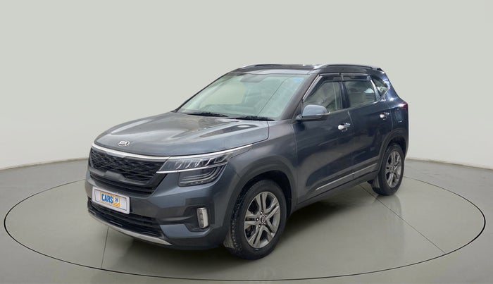 2019 KIA SELTOS HTX 1.5 PETROL, Petrol, Manual, 27,579 km, Left Front Diagonal