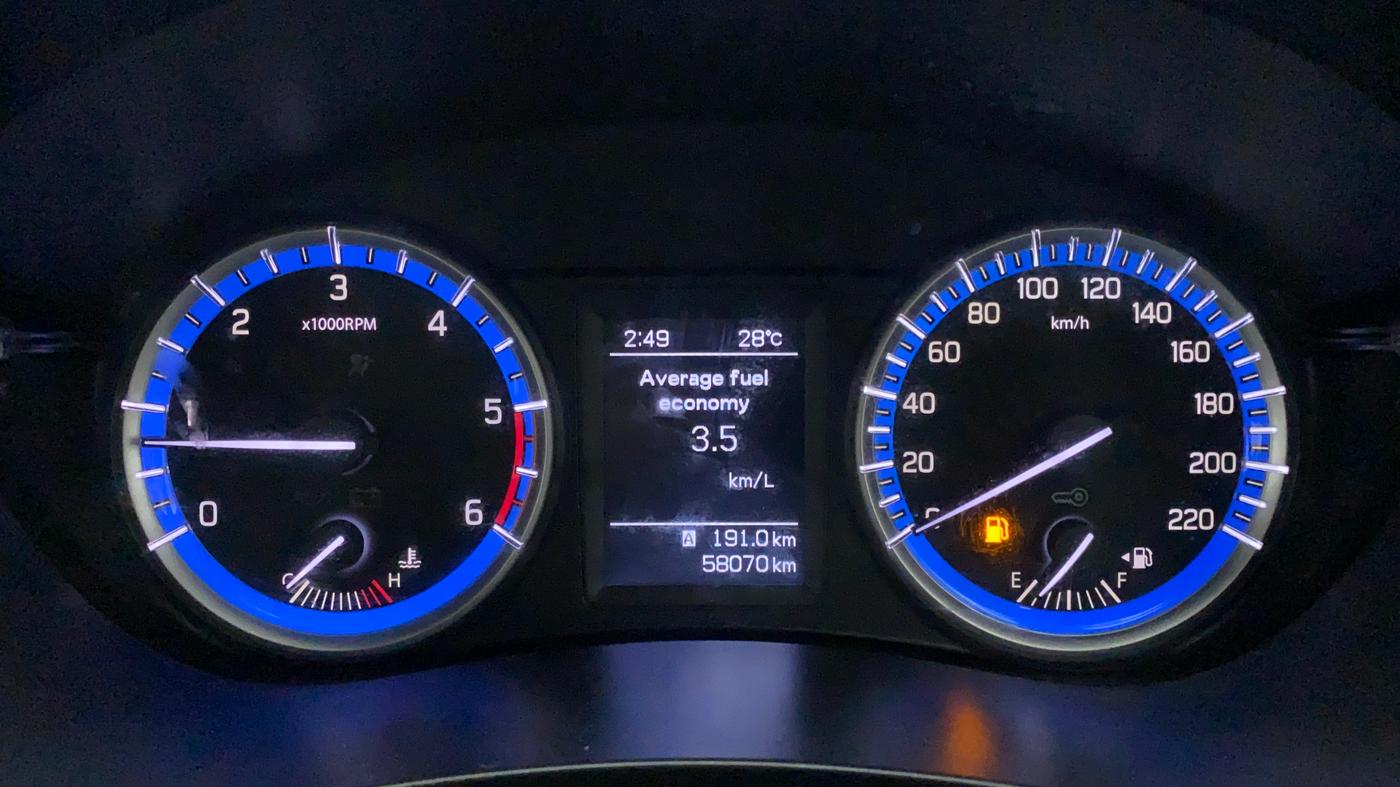 2015 Maruti S Cross ZETA 1.3, Diesel, Manual, 58,303 km, Odometer Image