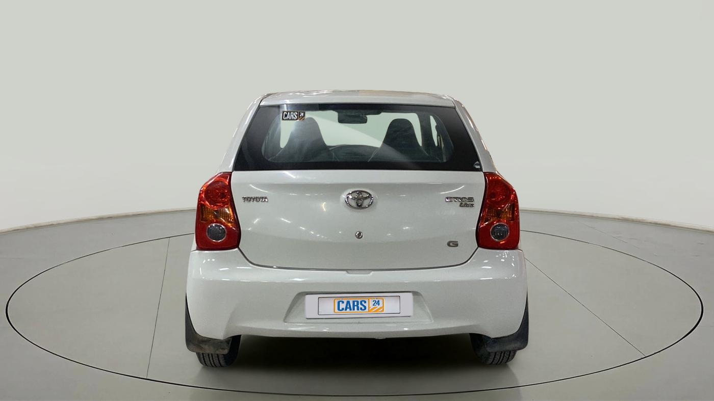 2011 Toyota Etios Liva G, Petrol, Manual, 38,363 km, Back/Rear