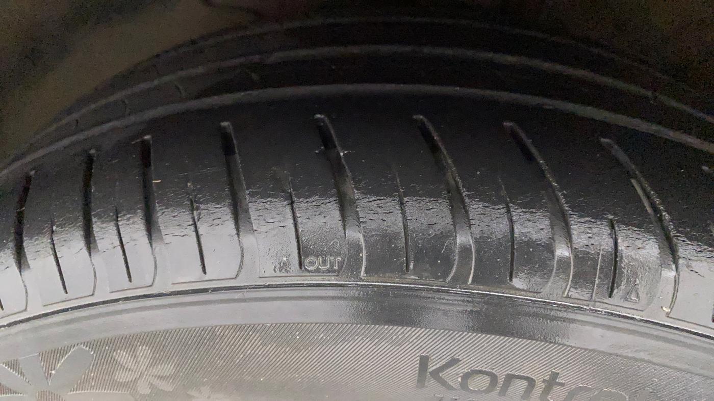 2021 Hyundai New Elantra 2.0 SX(O) AT PETROL, Petrol, Automatic, 42,335 km, Left Front Tyre Tread