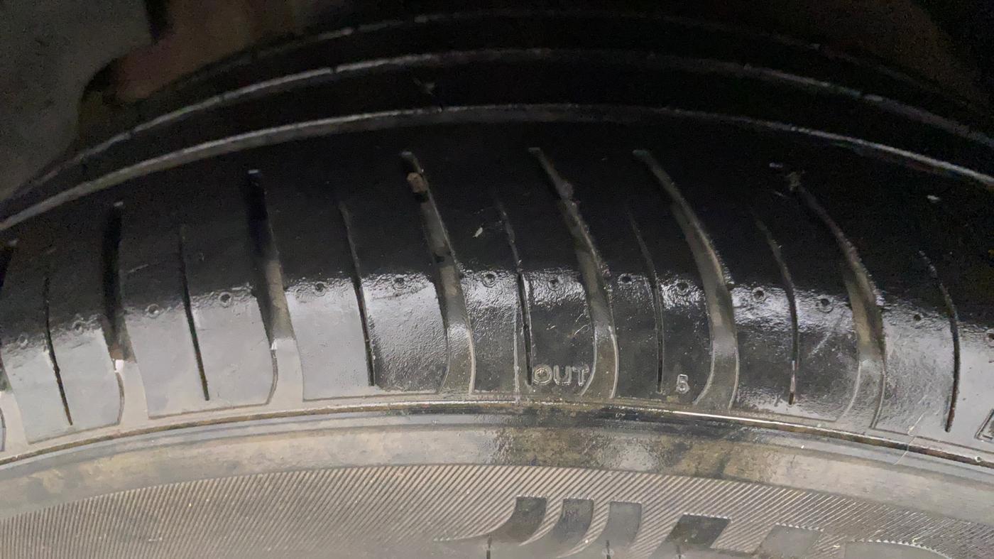 2021 Hyundai New Elantra 2.0 SX(O) AT PETROL, Petrol, Automatic, 42,335 km, Right Rear Tyre Tread