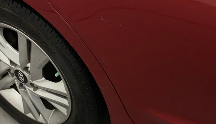 2021 Hyundai New Elantra 2.0 SX(O) AT PETROL, Petrol, Automatic, 42,335 km, Right quarter panel - Minor scratches