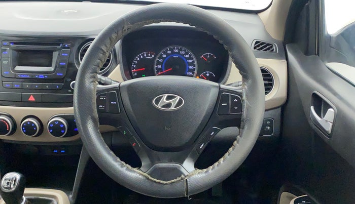 2013 Hyundai Grand i10 ASTA 1.2 KAPPA VTVT, Petrol, Manual, 65,783 km, Steering Wheel Close Up