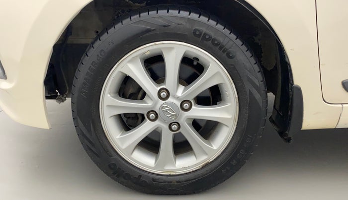 2013 Hyundai Grand i10 ASTA 1.2 KAPPA VTVT, Petrol, Manual, 65,783 km, Left Front Wheel