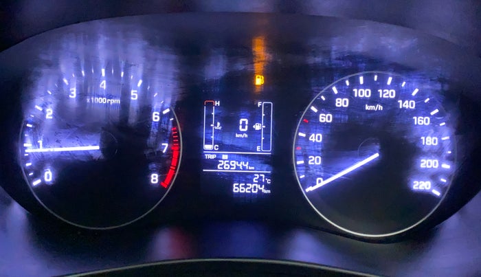 2017 Hyundai Elite i20 SPORTZ 1.2, Petrol, Manual, 66,293 km, Odometer Image