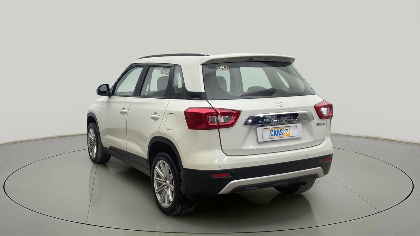 2020 Maruti Vitara Brezza ZXI PLUS AT SHVS, Petrol, Automatic, 23,710 km, Left Back Diagonal